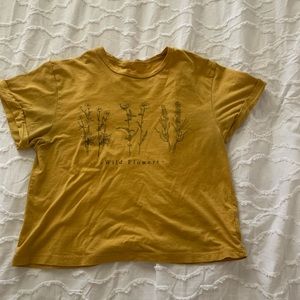 Wildflower crop top